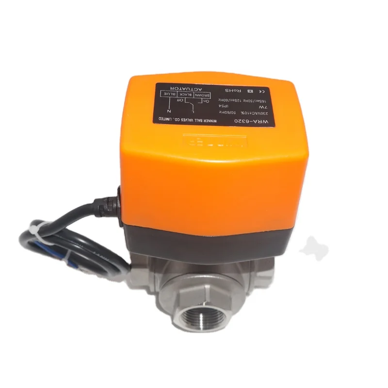 Irrigation ball valve electric control swimming pool equipment SS304