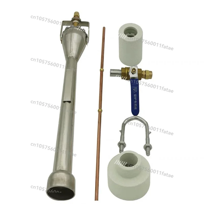 

Чугун Вентури с латунной трубой для плавления