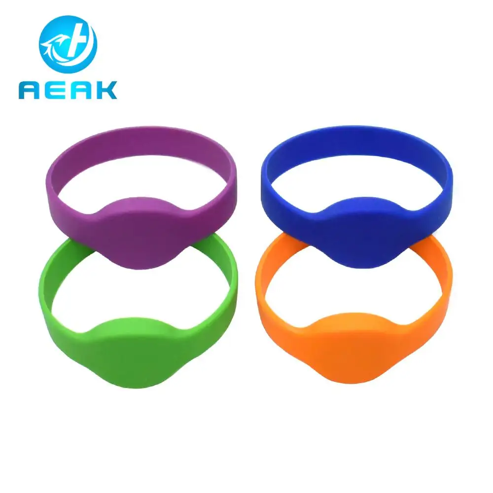 RFID Wristband Classic 125 khz EM4100/TK4100 watch Silicone Wristband Bracelet Access Control Cards