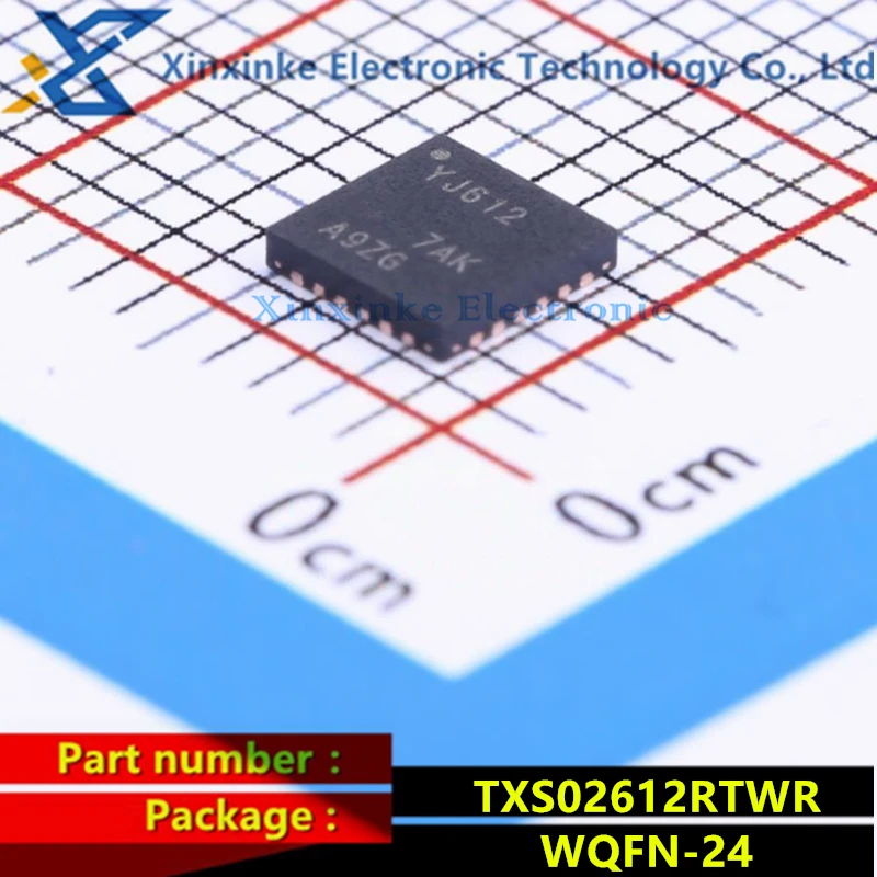 5PCS TXS02612RTWR Mark:YJ612 WQFN-24 Interface ICs I/O Expanders SDIO Port Expander Brand New Original