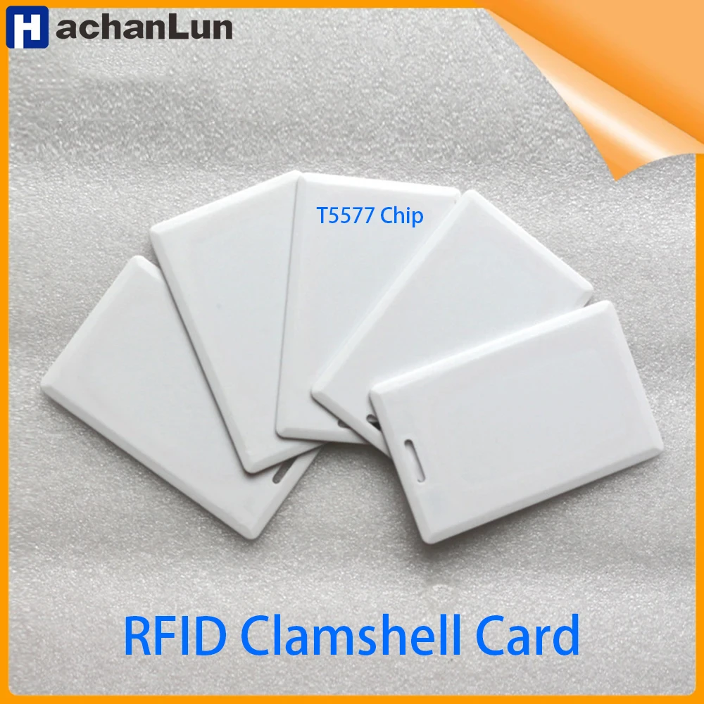 RFID T5577 Blank Card Chip Cards 125 Khz Copy Rewritable Writable Rewrite Duplicate 125Khz RFID T5577 Writable Thick