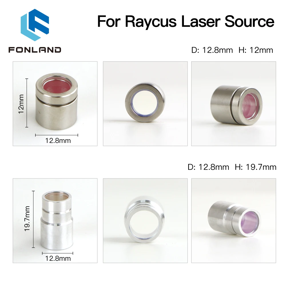 Fonland Fiber Laser Source QBH Output Connector Protective Window Lens Group for Raycus Reci MAX JPT IPG GW Laser Cutting Head