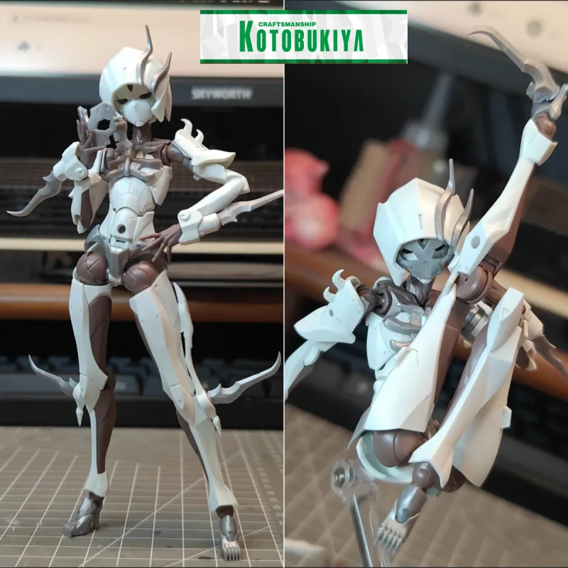 

Original Kotobukiya CX005CX006 UNLIMITED UNIVERSE Novice Maid Mobile Suit Girl ﻿Assemble Model Kits Anime Model Toys 16Cm