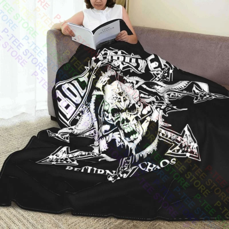 Bolt Thrower Overtures Of War Europe 2014 M Original Obituary Blanket Shaggy All Season Machine Washable