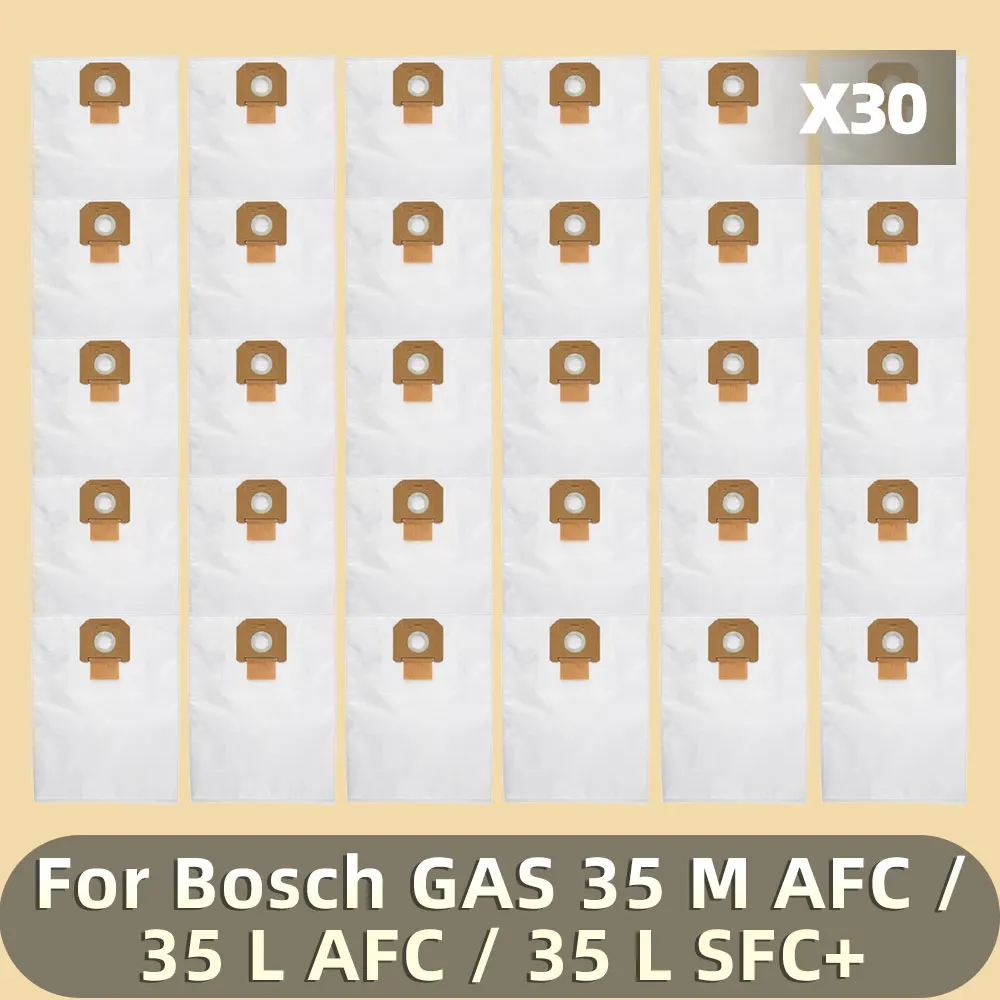 Staubbeutel kompatibel für Bosch GAS 35 M AFC / 35 L AFC / 35 L SFC+ Staubsaugerzubehör Ersatzteile Ersatz