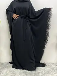 Robe Djellaba Femme Vestidos Kaftan Dubai Abaya Turkey Muslim Fashion Hijab Dress Islam Clothing Dresses Abayas For Women Caftan