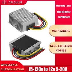 24V 48V 60V 72V 84V 96V 100V a 12V 5A 10A 20A DC DC convertitore Buck Step Down tensione auto CCTV Camera regolatore di potenza convertitore