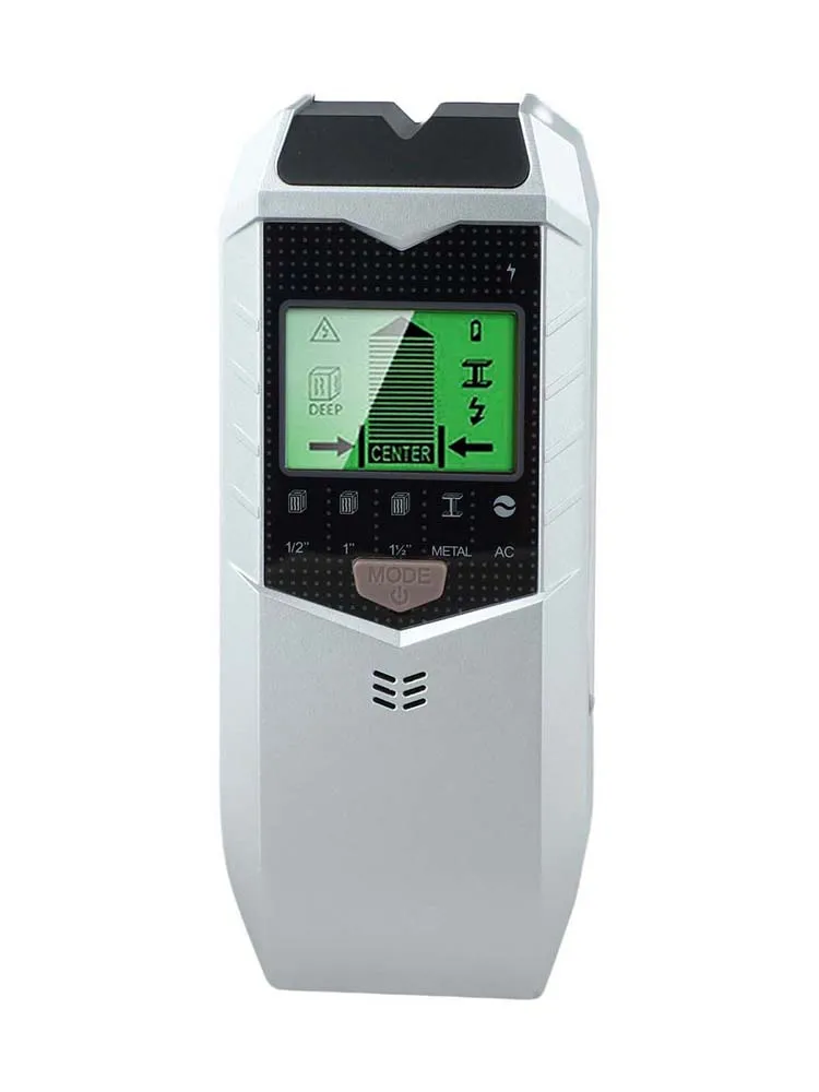 SH402 5 In Wall Metal Detector Scanner For Wood Stud AC Live Wire Cable Finding And Construction Safety Measurement Tool