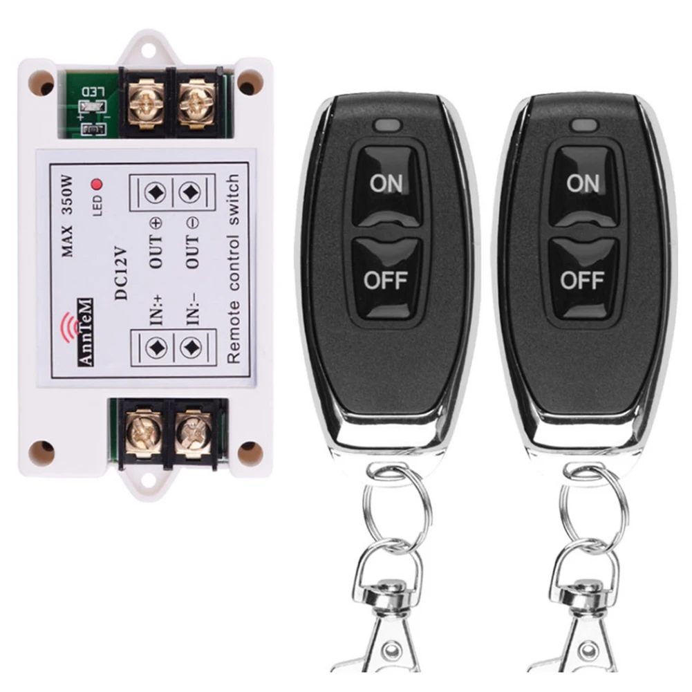 /Wireless /Remote /Control Switch 40A Relay 12V 433MHz For LED Light Motor Home Appliance Electrical Outlet Accessories