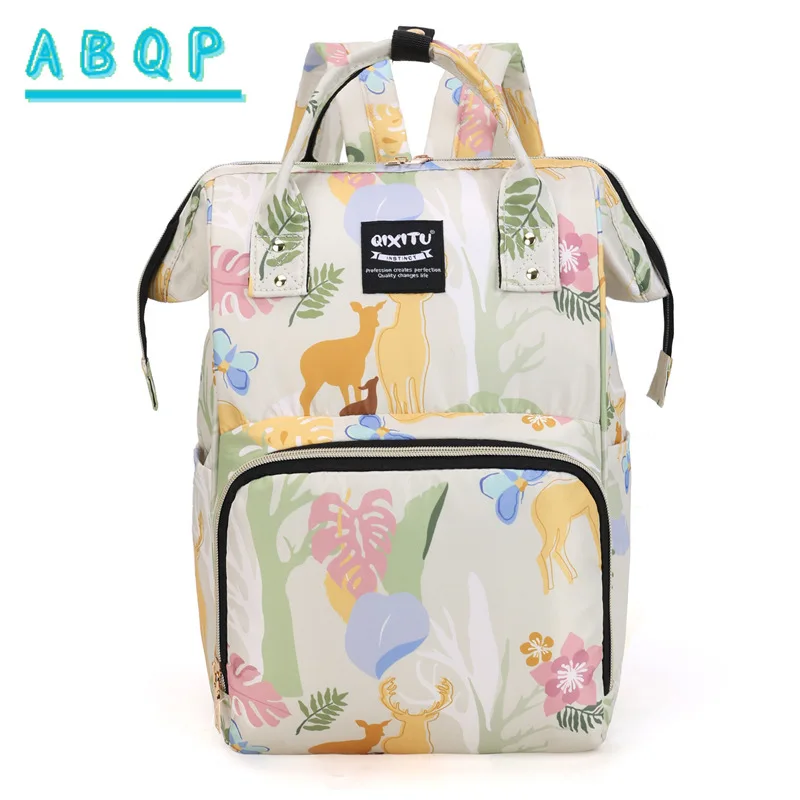 Diaper Bag Backpack Cartoon Large Capacity Baby Bag Multifunctional Fashion Lightweight Baby Diaper Bag Backpack High Quality