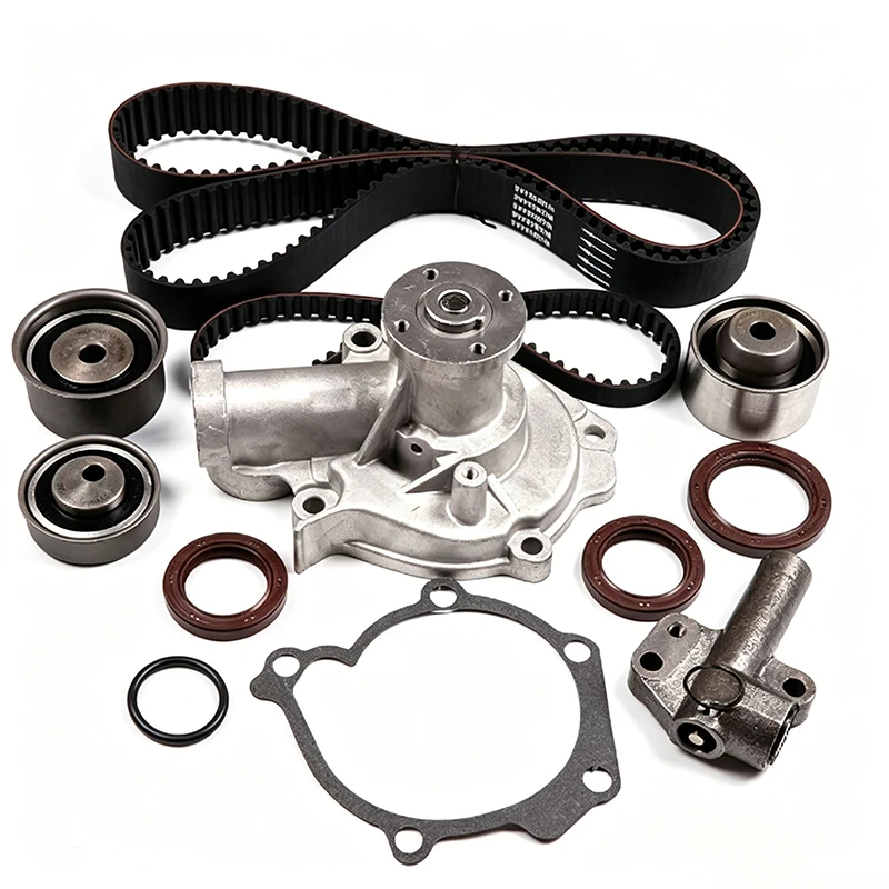 #￥forTBK123 WP123 420-104 Timing Belt&Water Pump Repair Kit Fix StretchedBelt CoolantLeak Engine Overheat Fit 2.4L L4 DOHC 99-06