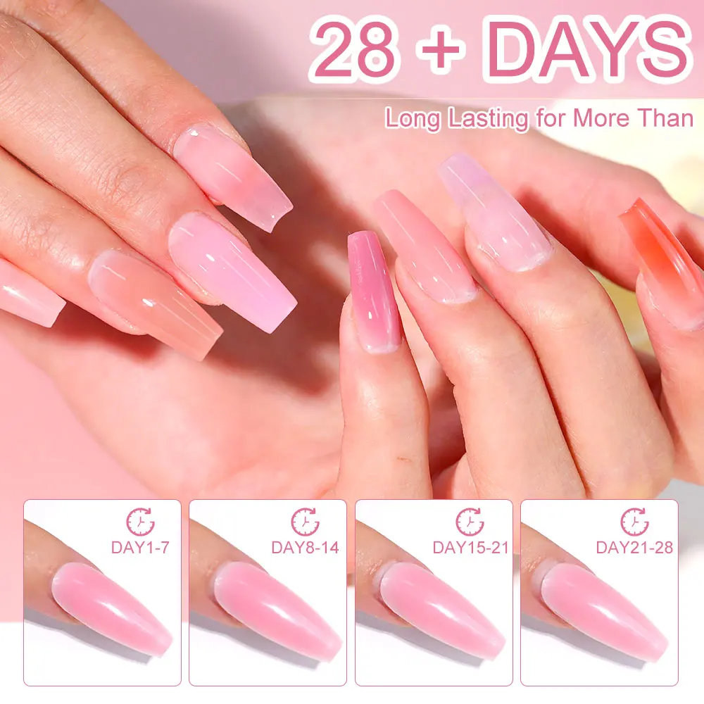 LIMEGIRL بولي جيل للأظافر 30 مللي مسمار بريق بناء سريع تمديد هلام للمظهر الطبيعي ثلاثية الأبعاد صب هلام لصالون رسومات أظافر لتقوم بها بنفسك