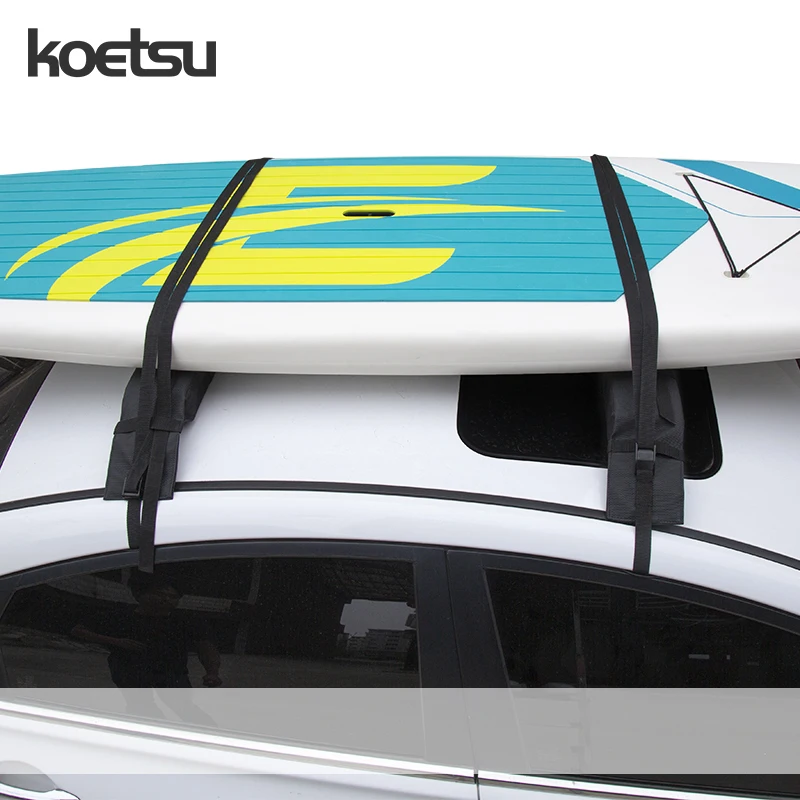 Koetsu Paddle Board Soft Dacht räger, einfache bewegliche Reise halterung, Outdoor Camping Geländewagen Gepäckträger