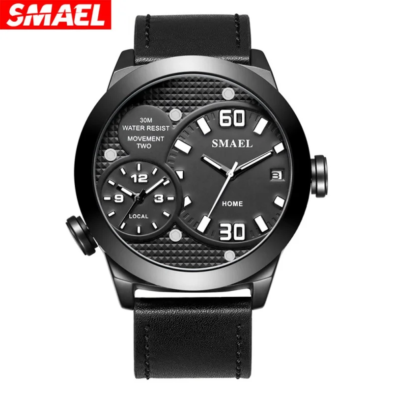 Smael Smael Men's Personality, Trend, Fashion Quartz Watch Sports Waterproof Multifunctional Quartz Watch