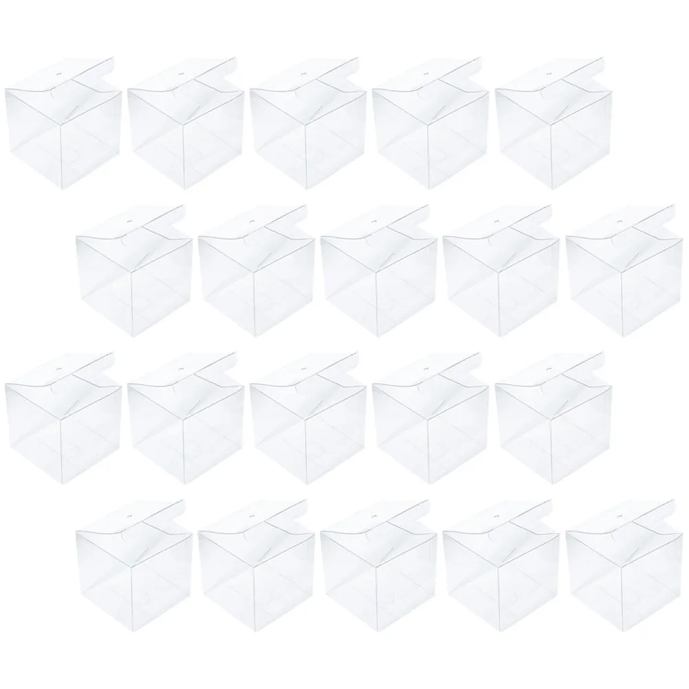 

Clear Cake Boxes Bakery Packaging Container Desserts Treats Cookie Gift Accessories Pastry Storage Cupcake Boxes Lids Bakery