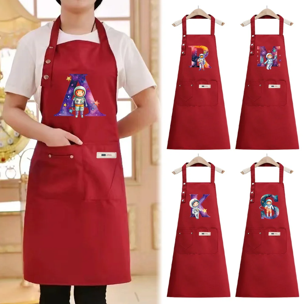 

Apron with Adjustable Straps Multifunctional Tool Storage Pocket Thick Fabric Professional Baking Practical