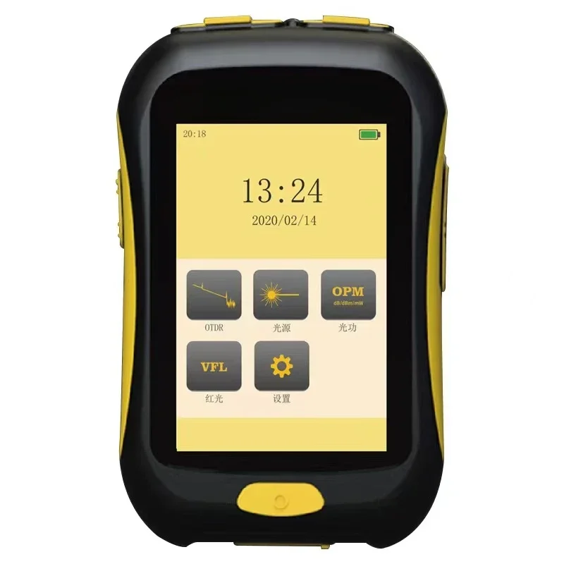 1550Nm Live Test Optical Time Domain Reflectometer G652 SM 20dB OTDR,  Power Meter Light Source with Visual Fault Locator