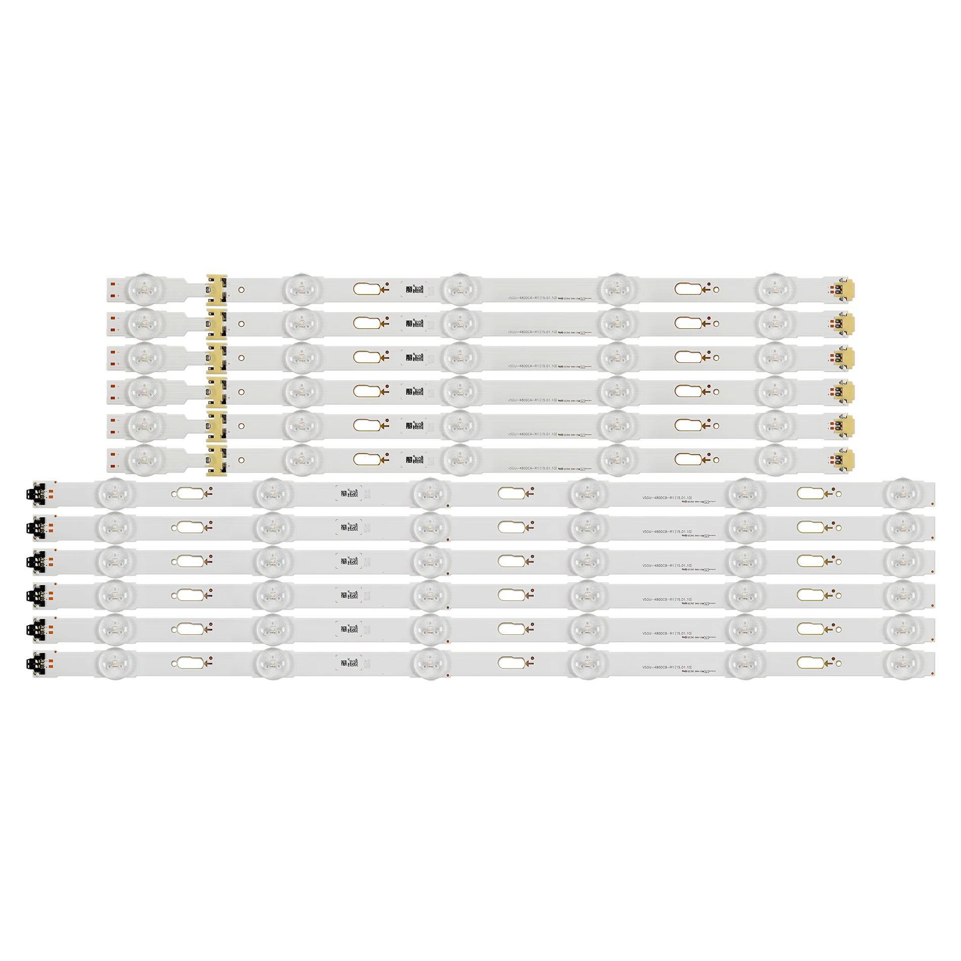 Bande de rétro-éclairage LED pour samsung UE48JU6050U UE48JU6500K UE48JU6640U UE48JU6445 UE48JU7500 UE48JU6072U UE48JU6400U UE48JU6445K