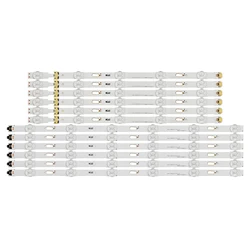Fita de retroiluminação LED para samsung UE48JU6050U UE48JU6500K UE48JU6640U UE48JU6445 UE48JU7500 UE48JU6072U UE48JU6400U UE48JU6445K