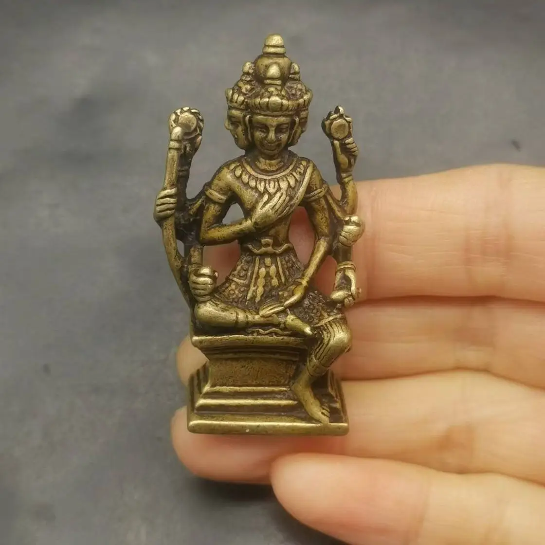 Tibet Tibetan Four-Faced Brahma Statues Figurines Lucky Ornaments Home Decoration gifts