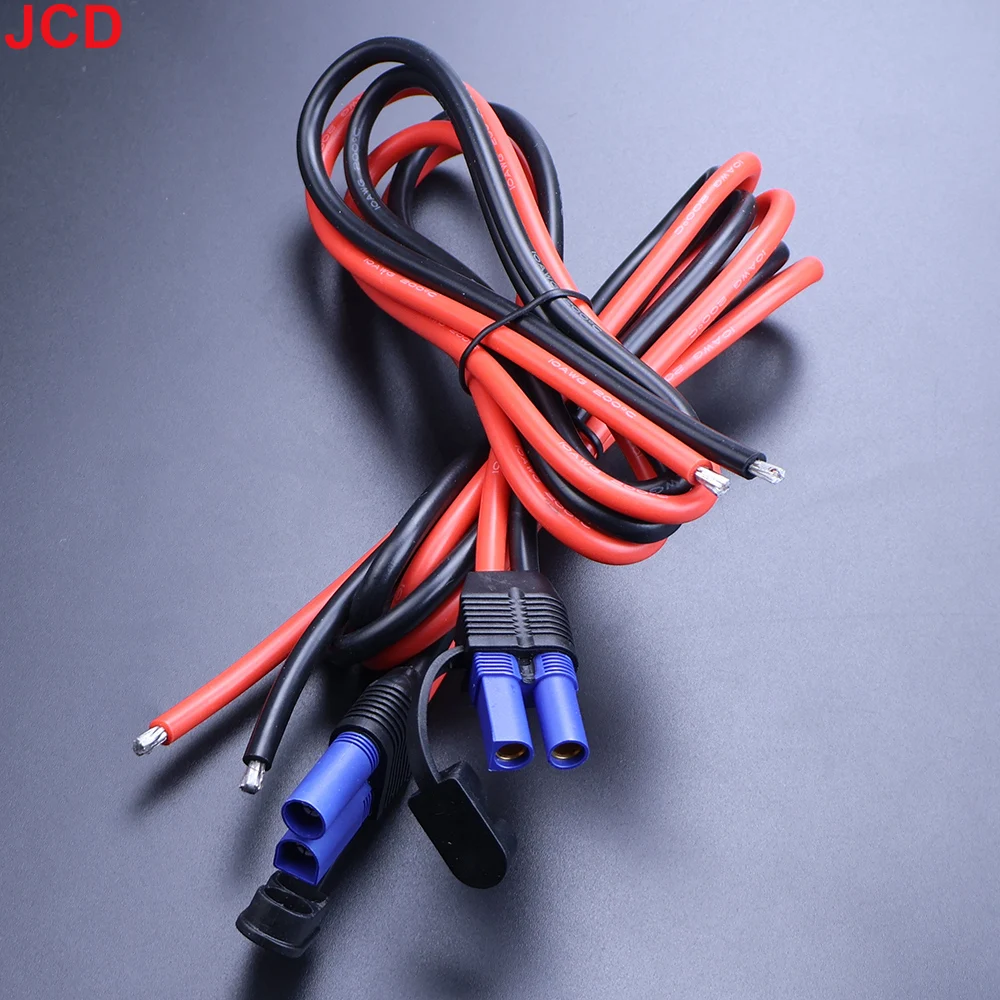 1pcs EC5 Connector Waterproof Cap Male/Female Plug With 15/30/50cm Extension Power Cord Car Model Airplane Emergency Start Cable