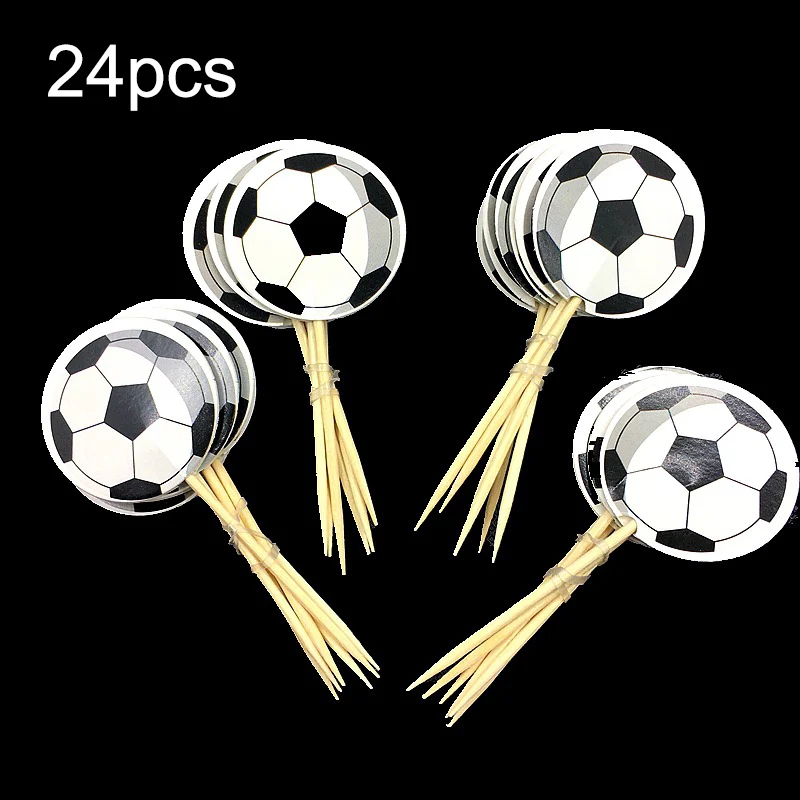 Fußball Mini Cupcake Liner Fußball Mini Backförmchen Cupcakes Wrapper Sport Thema Fußball Geburtstag Party Dekor Baby Shower Party – Detail 2