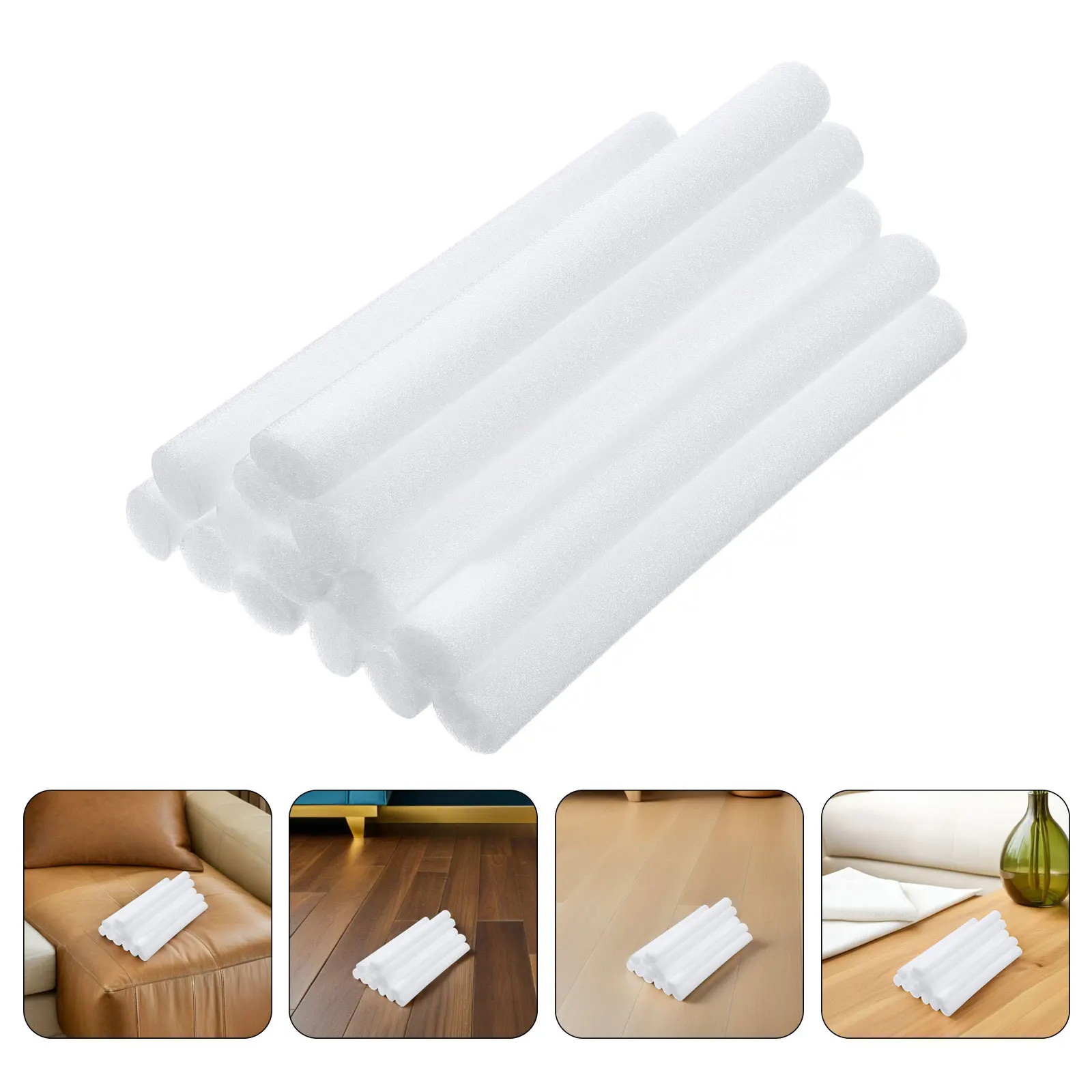 

50Pcs Foam Slipcover Tuck Grips Non Slip Sofa Cover Gap Fillers Couch Cushion Grip Rods Sectional Furniture Cover Holders