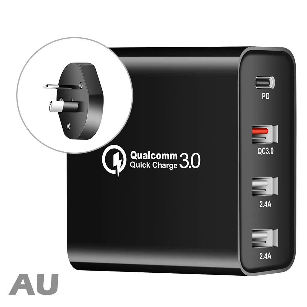 

ABS Fast Charging Type-c Charging Head With Universal Compatibility New USB C Charger Head Efficient