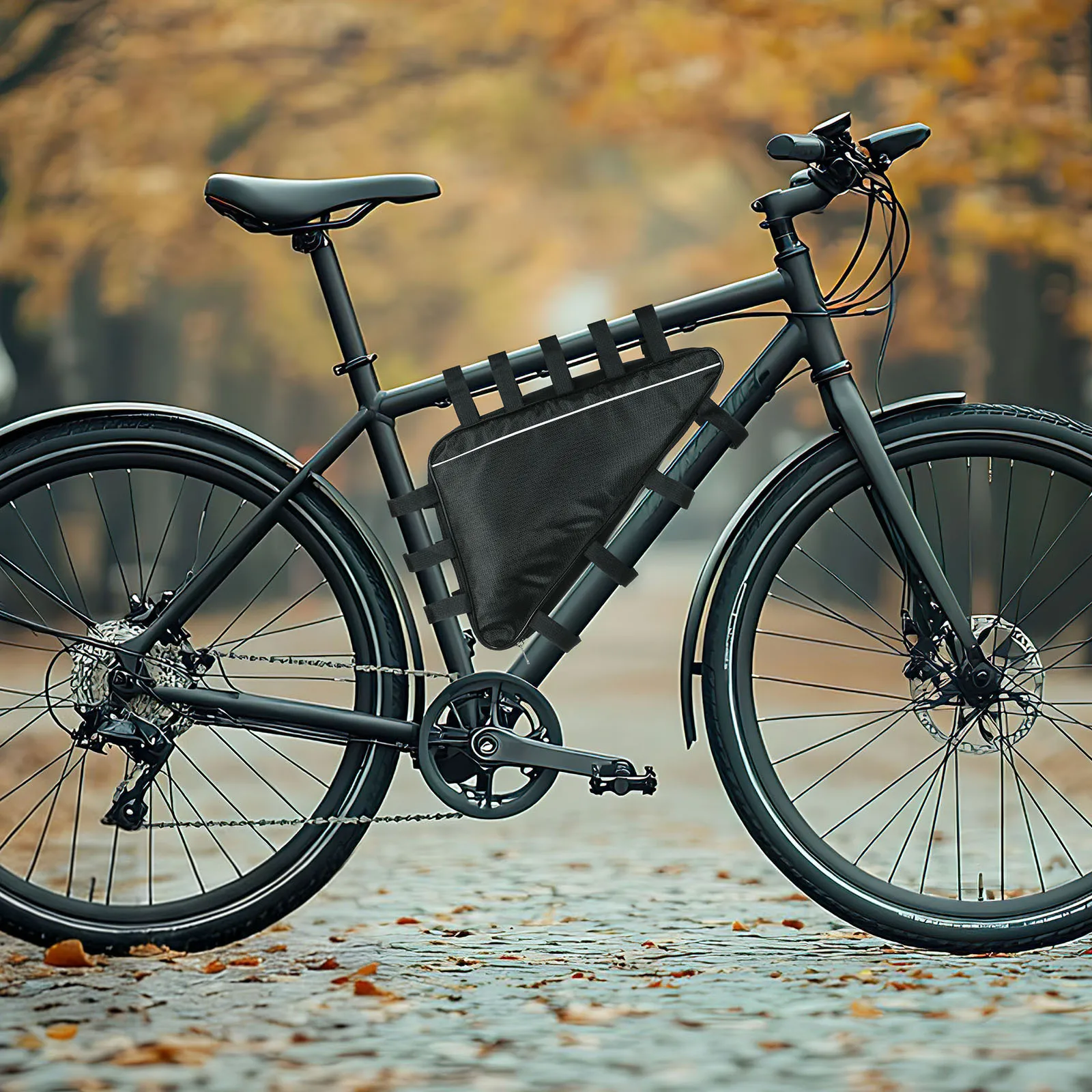 

Велосипедная треугольная сумка с очень большим объемом хранения, крепление на раму, для электровелосипедов, велоспорта, активного отдыха, водонепроницаемая, для езды