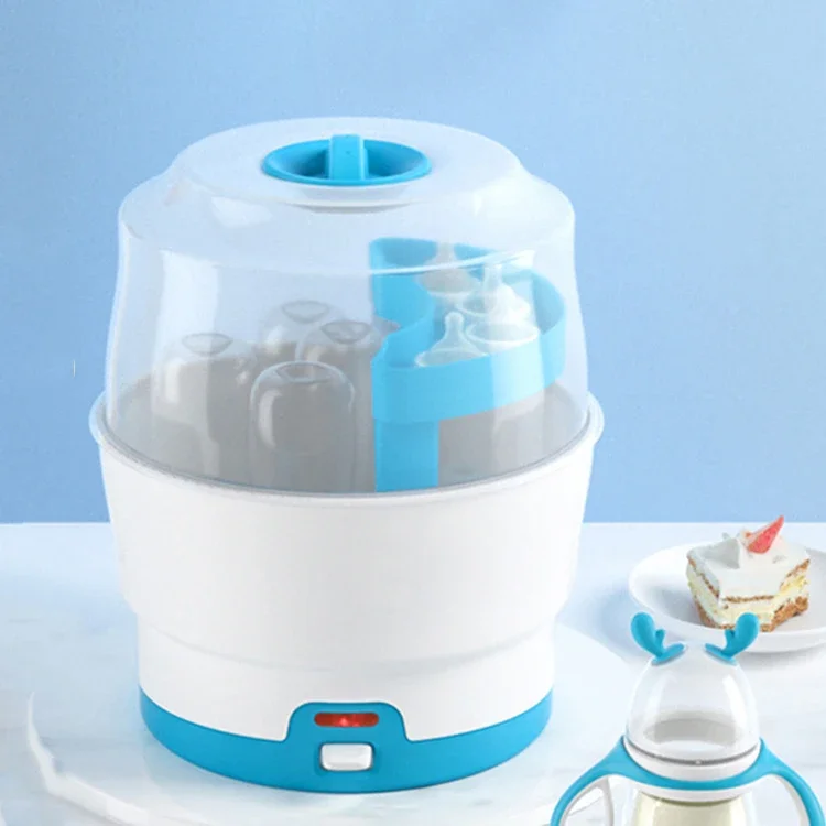 

New Maternal And Infant Products Baby Nipple/Bottle Disinfector Anti Burn Drying Steam Disinfection Pot Baby Bottle Sterilizer