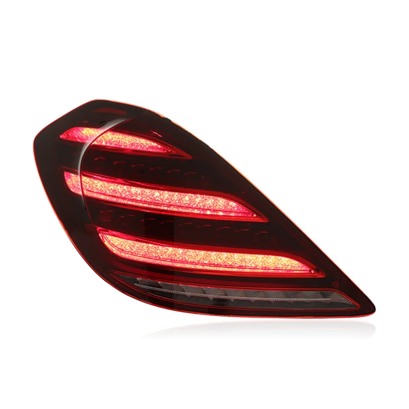 For Mercedes-Benz W222 Hair Diode Tail Light 2013-2018 S350 S400 S500 Light Dynamic Signal DRL Brake Reversing Auto Parts