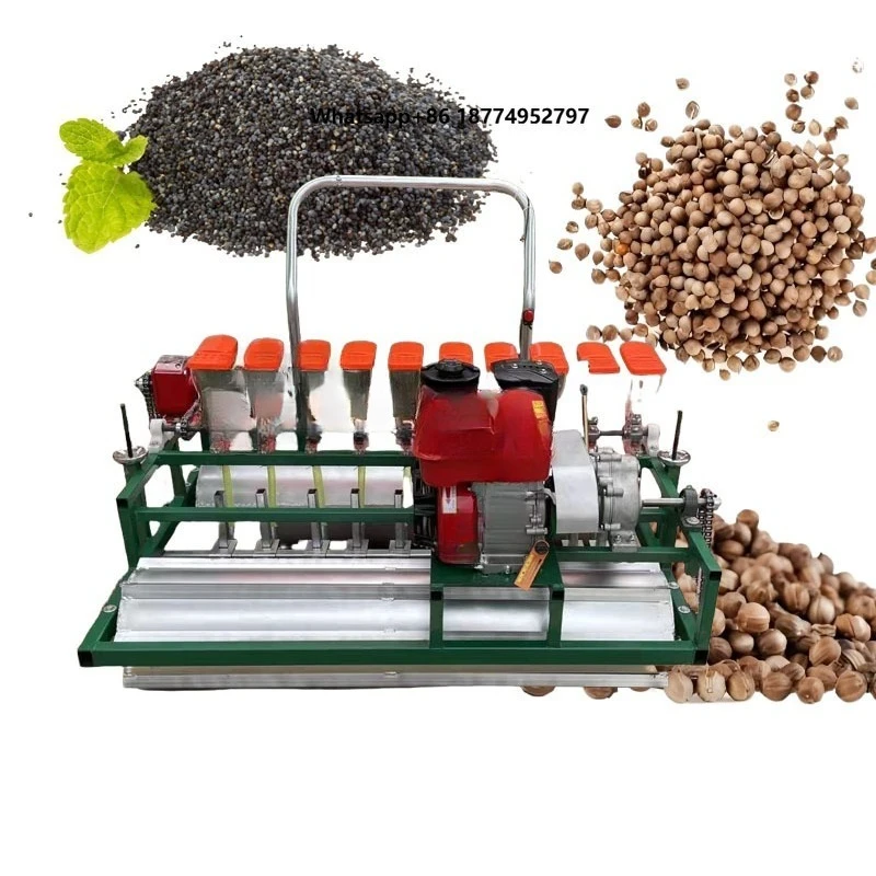 High Efficiency Engine Baby Vegetables Sesame Seeds Millet Planting Machine Vegetable and Flower Planter