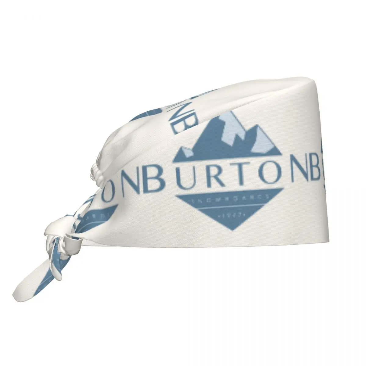 Burtons Snowboards Breathable Scrub Hat Surgical Scrub Caps Unisex Nursing Hair Hats Work Scrubs Hat for Hospital Pharmacy