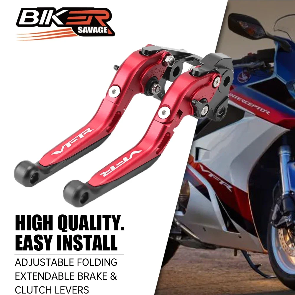 Adjustable Brake & Clutch Levers Folding Extendable For HONDA VFR800 VTEC VFR 1200 F X Motorcycle Products Pitbike Grips Part