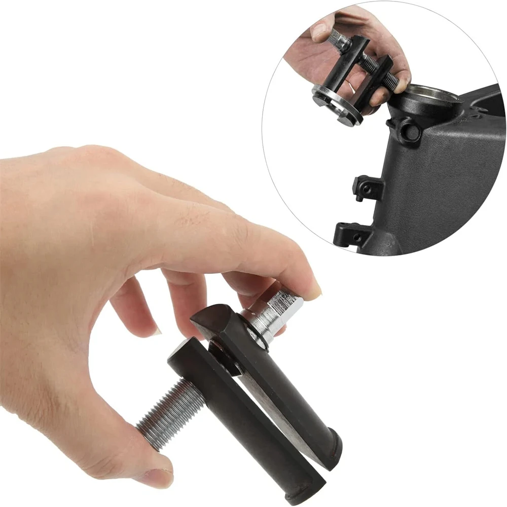 

Motorcycle Steering Neck Bearing Race Removing Tool For 1-1/8in to 2-5/8in I-Dimension Universal Motorcycle Repair Equipment