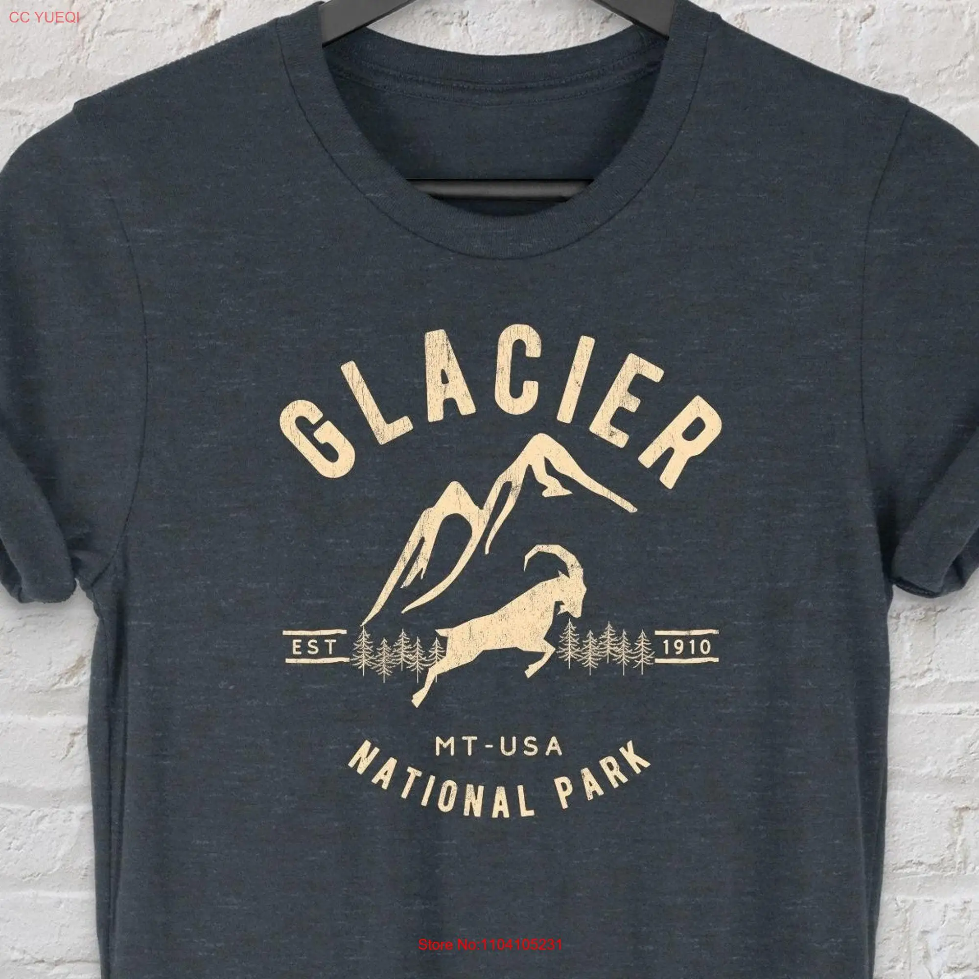 Glacier National Park Adventure T Shirt SweaT  long or short sleeves