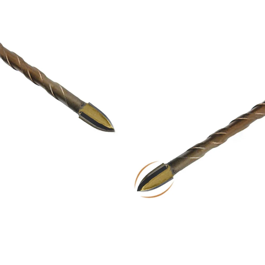 

8pcs Cross Hexagon Tile Drill Bits for Drilling in Metal Glass Wood and Plastic Suitable for Hand and Electric Drill Use