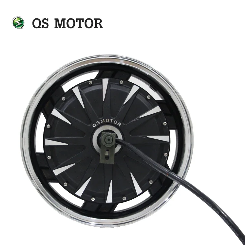 Motore con mozzo ruota per ciclomotore BLDC da 14 * 3,5 pollici 1500 W 30 H 48 V a 72 V V1.12 per moto elettrica