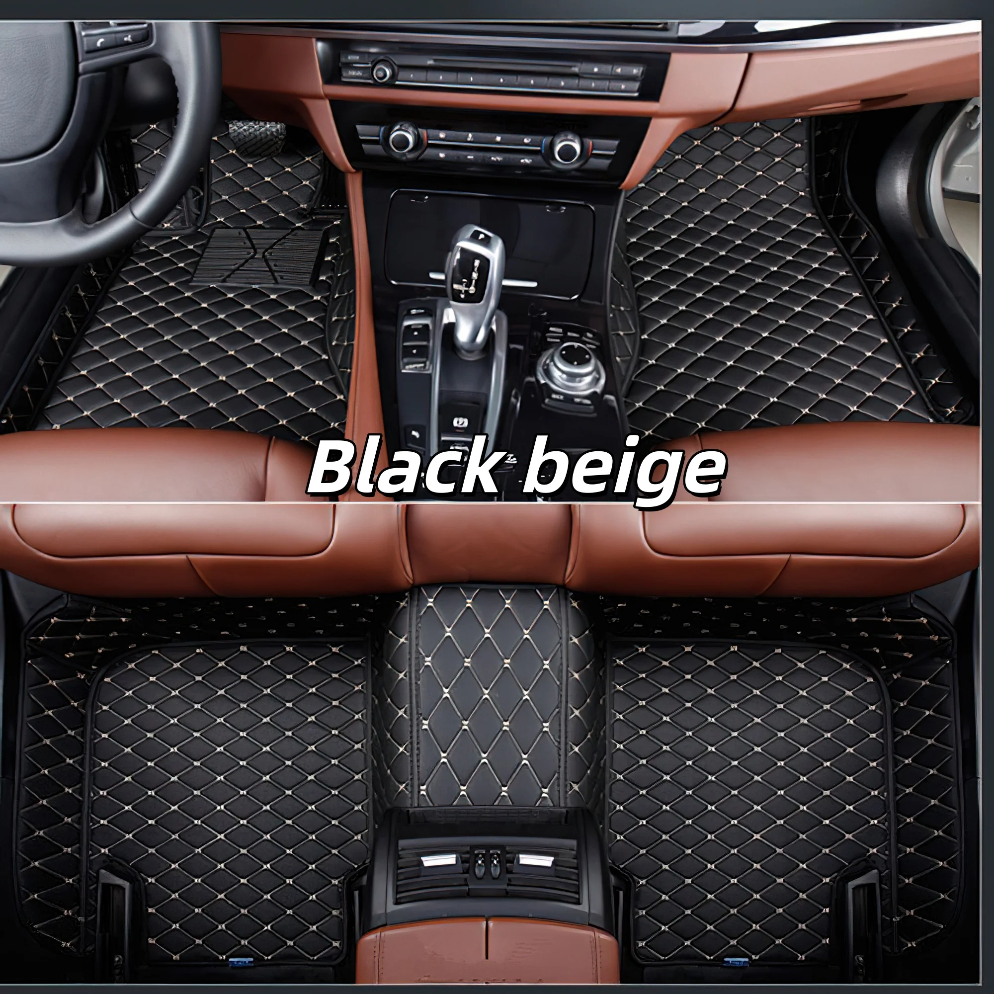 

Accessories Custom car floor mats for Audi Q2 2017 2018 2019 2020 2021 2022 2023 Auto full set carpet pads leather foot mat rugs