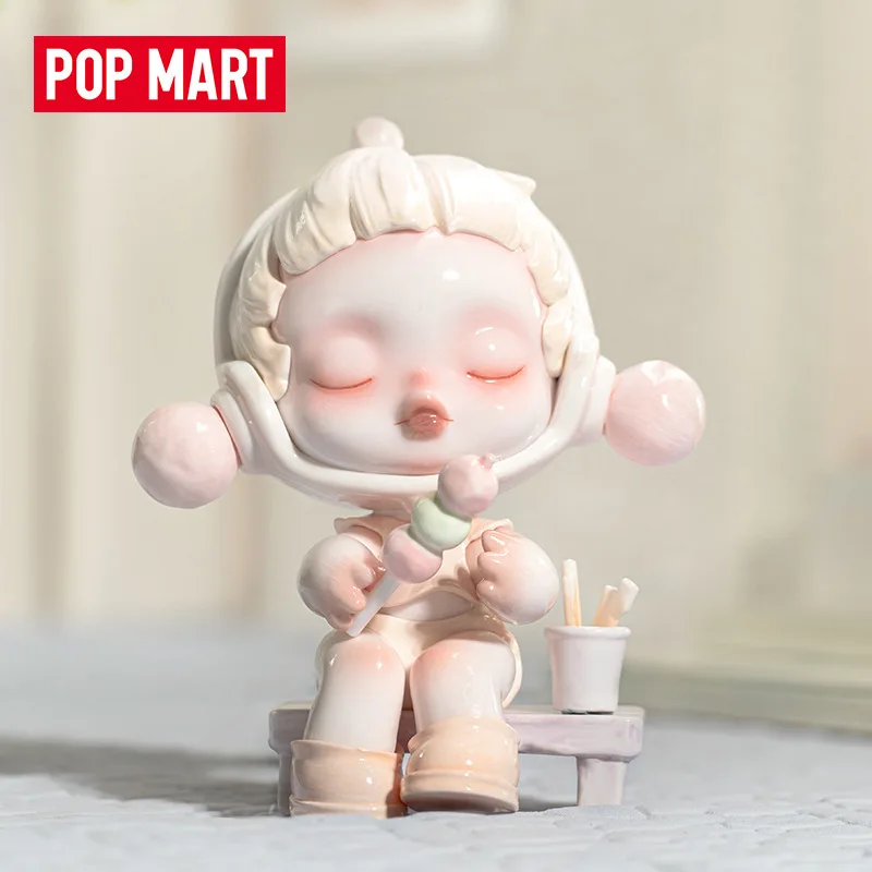 Authentic Popmart Bubble Mart Skullpanda Temperature Series Sp8 Blind Box Handmade Doll Trendy Toy