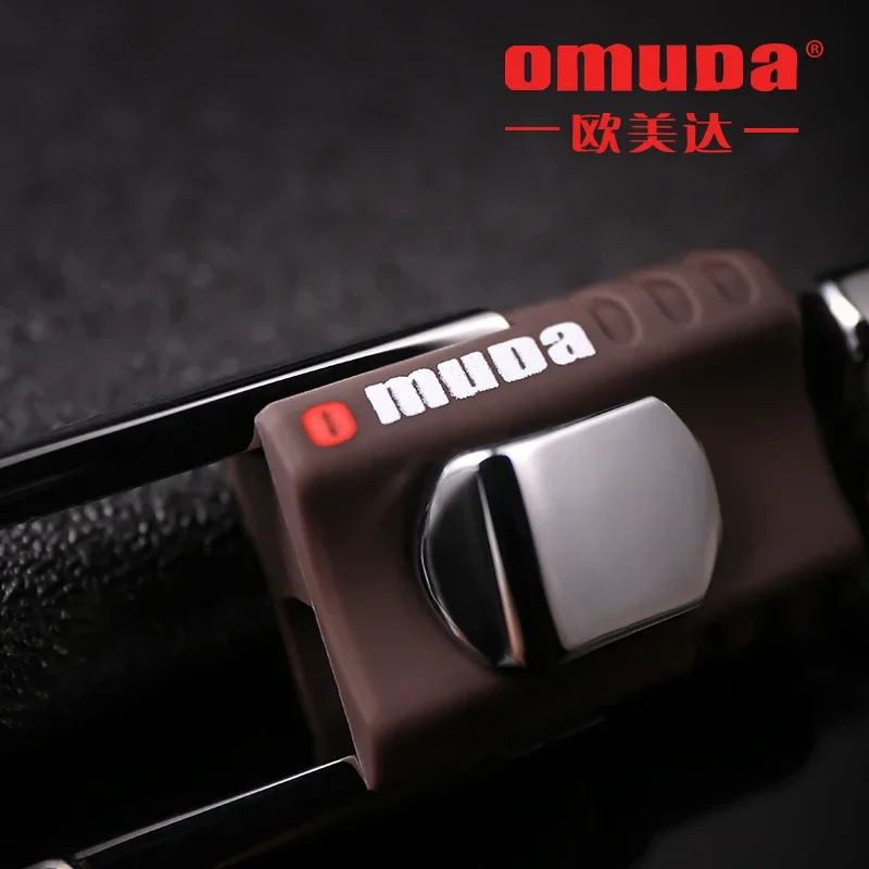 OMUDA Car Keychain Simple Male Business Waist Hanging Buckle Stainless Steel Key Ring Rotating Key Chain Keychain