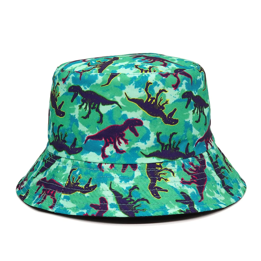 Hats Animal Letter Print Fisherman Hat Summer Sun Hats For Women Men Reversible Fishing Cap golf cap шапка для рыбалки лето