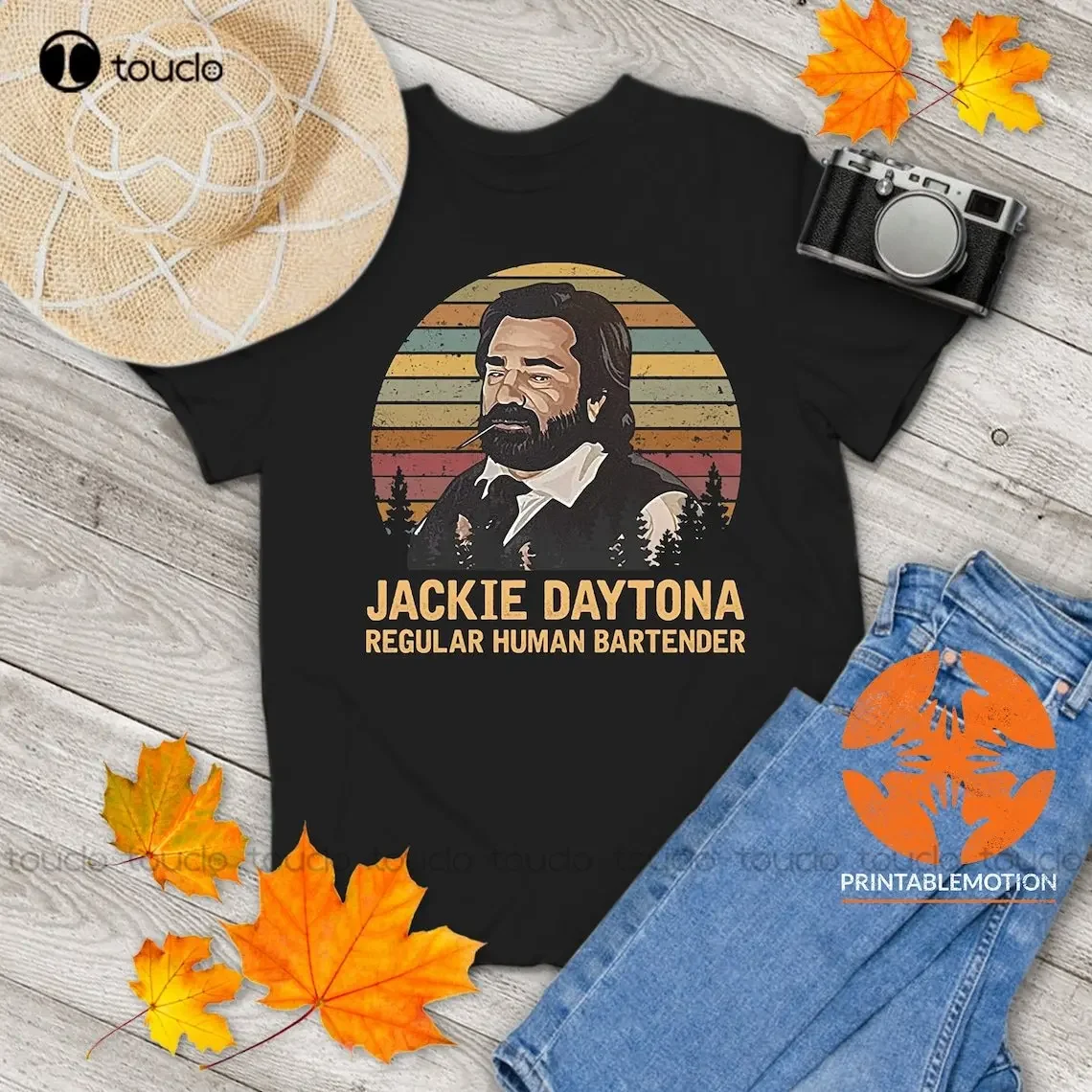 Jackie Daytona Regular Human Bartender Vintage T-Shirt What We Do In Shadow Laszlo Shirt Gift Tee For You And Your Friends New