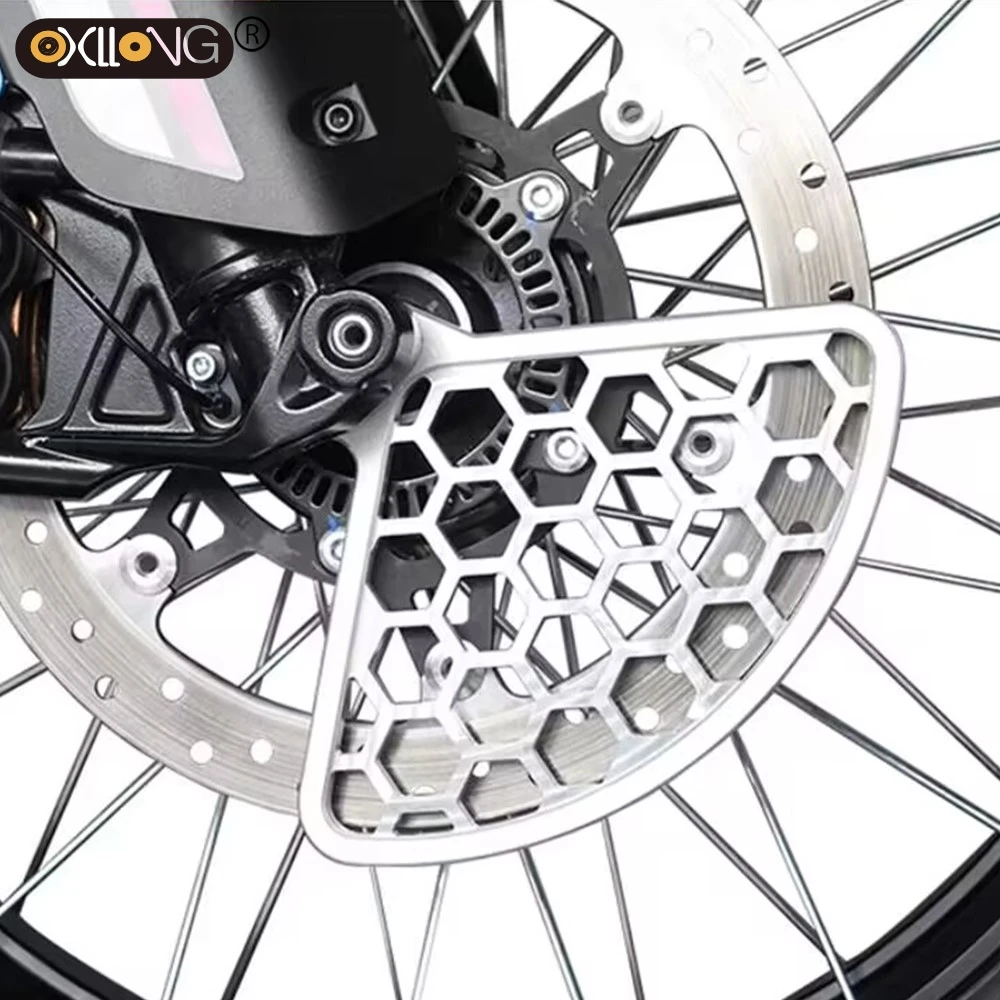 450MT دراجة نارية قرص فرامل أمامي وخلفي حامي حماية مجموعة ل CFMOTO CF MOTO 450MT 450 MT 2024 2025 2026