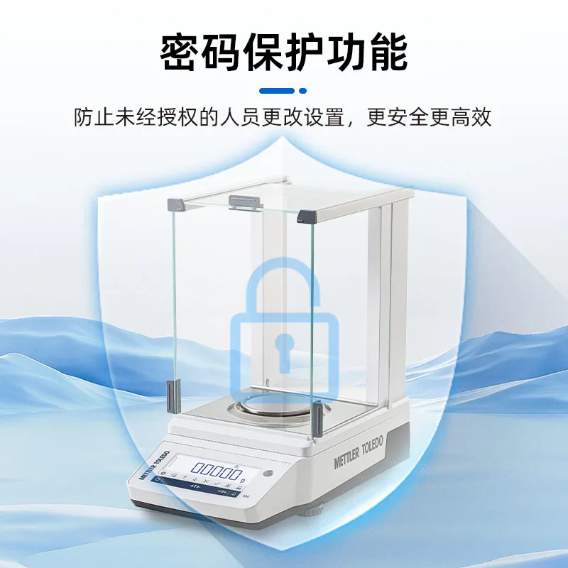 0.1 mg laboratory 1/10,000 electronic analytical balance