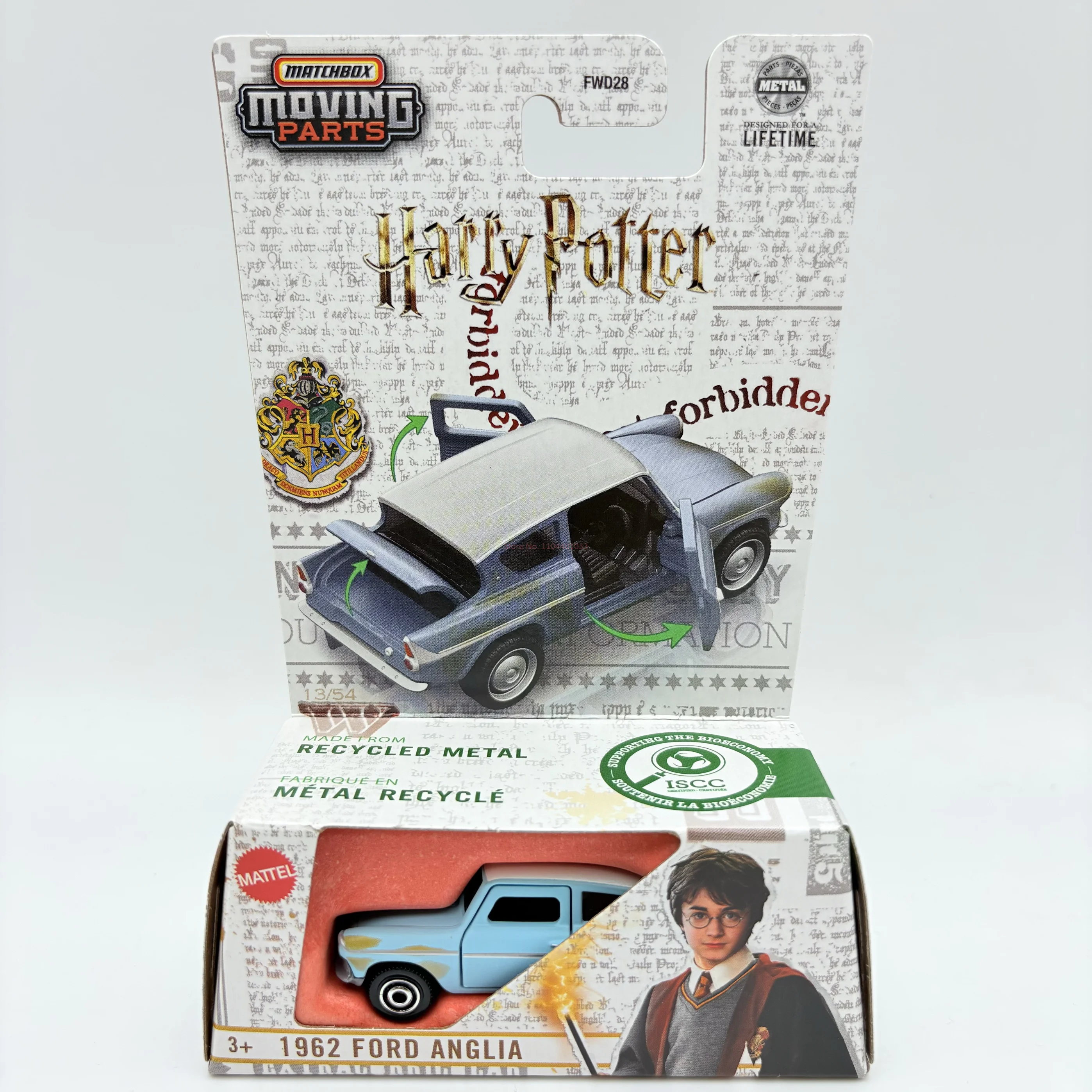 2025 Matchbox Moving Parts 1962 Ford Anglia Lamborghini Centenario 1/64 Die-Cast Collection Model Fwd28 Cars Boys Birthday Gifts