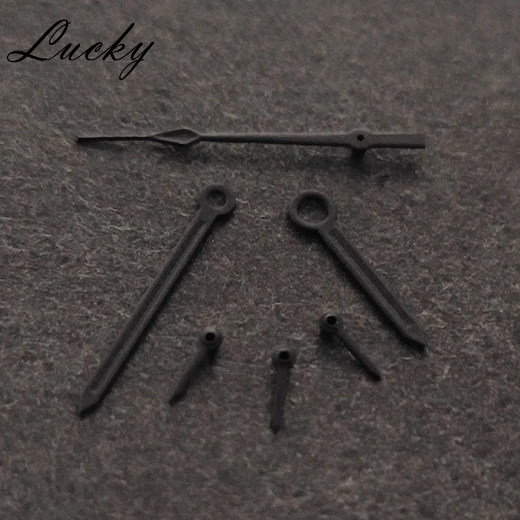 14 مللي متر * 13.5 مللي متر * 9 مللي متر * 3.5 مللي متر أسود رمادي VK63 ساعة اليد ل سايكو ساعة يد تعمل بالحركة إبرة الأيدي ل دايتونا VK63 VK63A 6 دبابيس #4