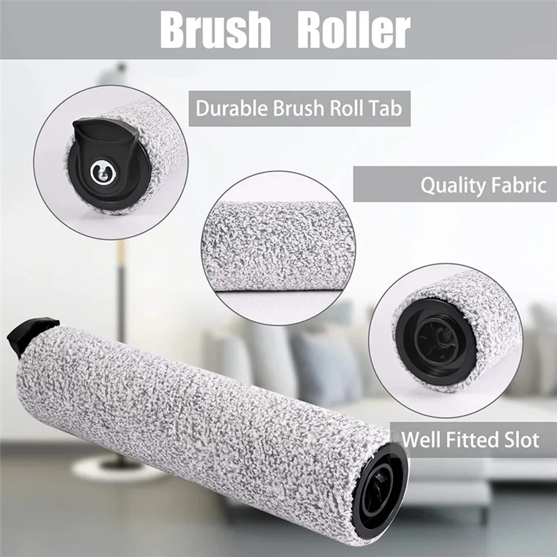 YCOC-Roller For Tineco Ifloor 3 Breeze Plus/Floor One S3 3 Breeze Plus Replacements Vacuum Cleaner Accessory Part