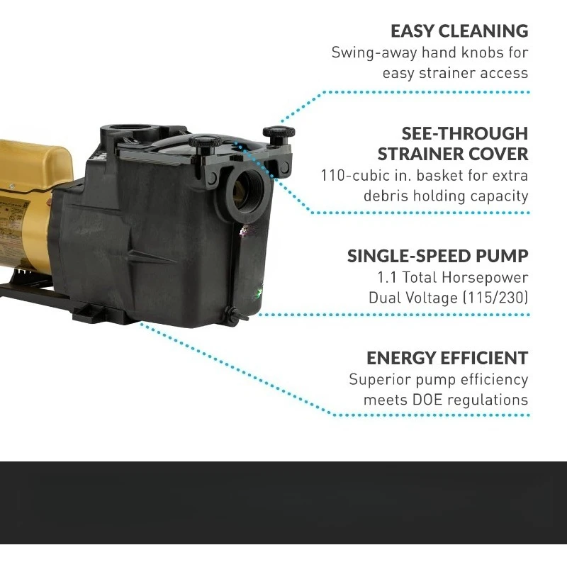Bomba de piscina super bomba w3sp2607x10, 1 pátio, gramado e jardim›piscinas, banheiras de hidromassagem e suprimentos›bombas