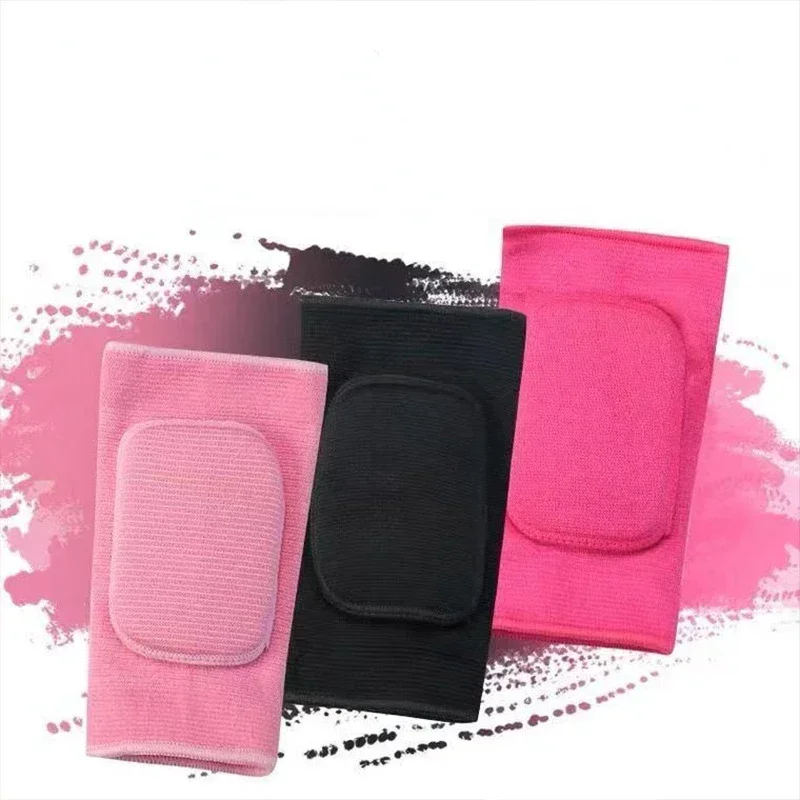 Sports Compression Knee Pads Elastic Knee Protector Thickened Sponge Knees Brace for Dancing Workout Training Skating Knee Pads